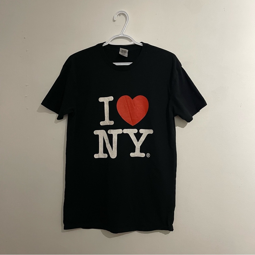 Black I Love NY Short Sleeve Tee